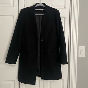 Veronica Beard Wool Coat Black Size Small